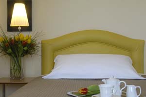 Single with private facilities (shower), and breakfast